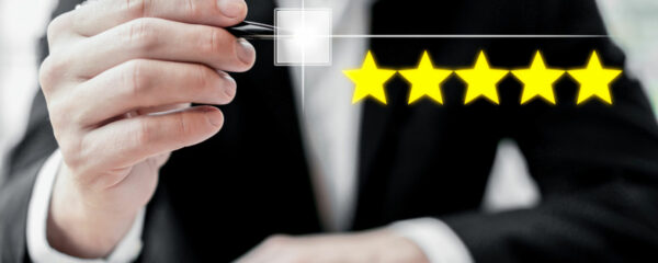 image of a company employee giving his authentic employee reviews about the workplace culture