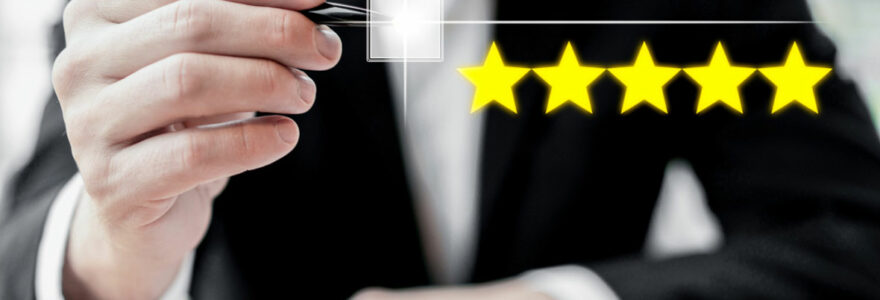 image of a company employee giving his authentic employee reviews about the workplace culture